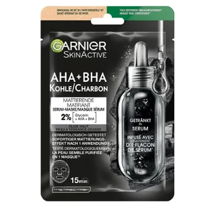 Garnier Skin Active Sheet Mask з AHA+BHA сироваткою, 28 г