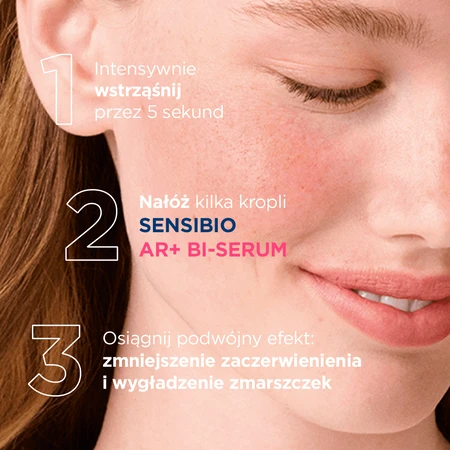 Bioderma Sensibio AR+ Bi-Serum Сироватка подвійної дії зменшує почервоніння та розгладжує зморшки, 30 мл: ціни та характеристики