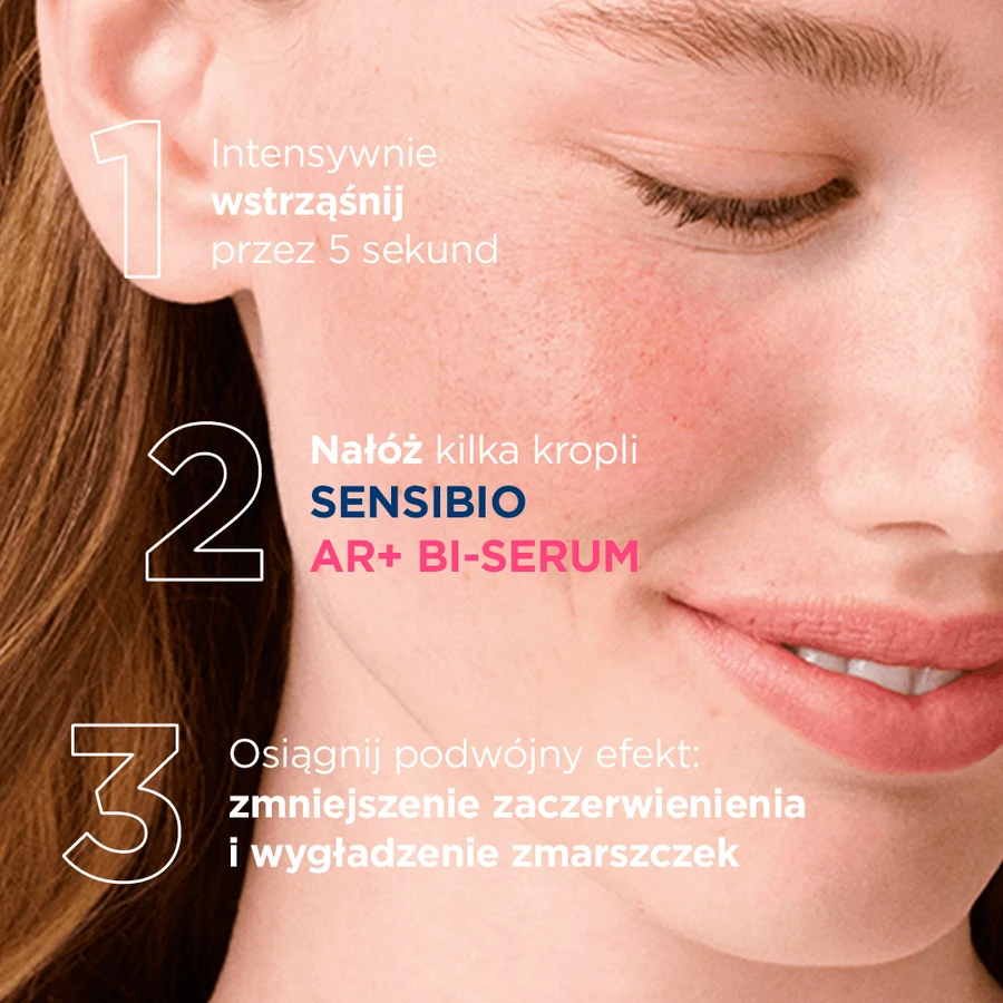 Bioderma Sensibio AR+ Bi-Serum Сироватка подвійної дії зменшує почервоніння та розгладжує зморшки, 30 мл: ціни та характеристики