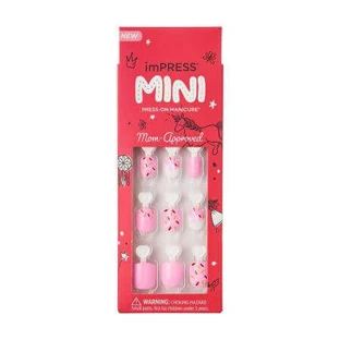 Детские накладные ногти Impress Mini, Super Duper, Kiss
