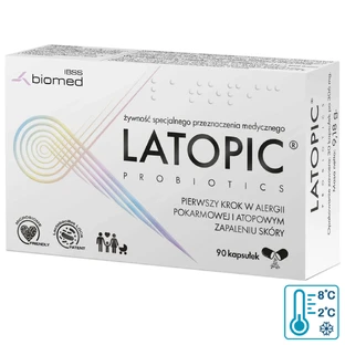Латопик Пробиотик IBSS Biomed Latopic Probiotics, 90 капсул