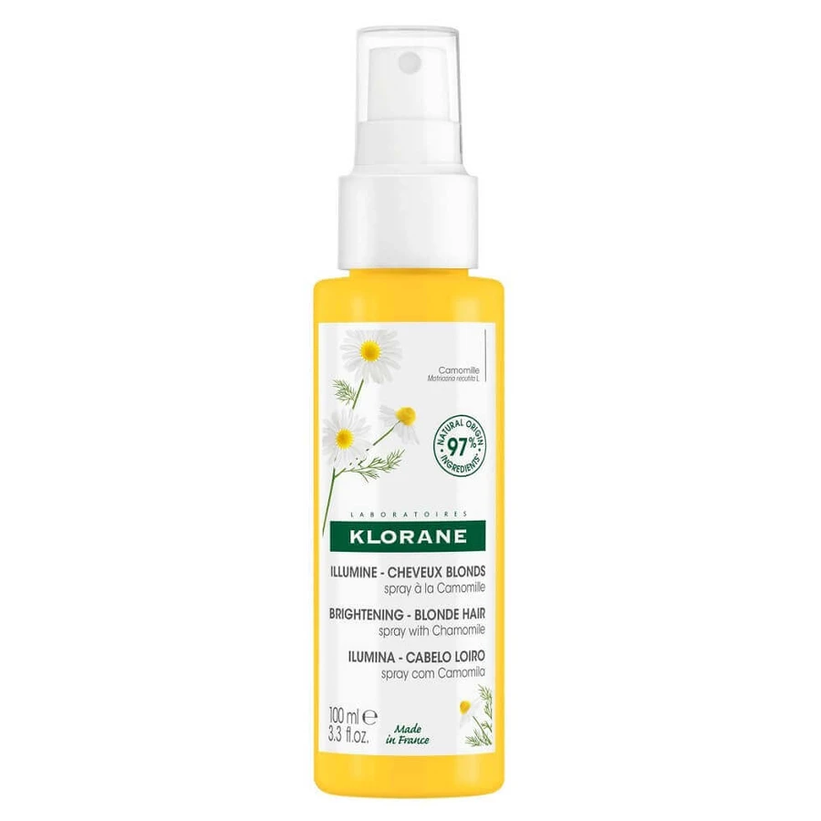Спрей-осветлитель Klorane Brightening Mist для светлых волос с ромашкой, 100 мл: цены и характеристики