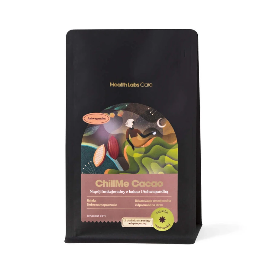 Функциональный напиток HealthLabs ChillMe Cacao с какао и ашвагандой, 240 г: цены и характеристики