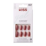 Накладні нігті Fantasy Color Gel Накладні нігті Fantasy Gel, середній овал, поцілунок