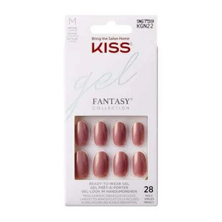 Гель для накладных ногтей Fantasy Colour Gel Fantasy, средний овал, поцелуй