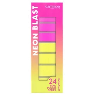 Catrice Neon Blast 010 Neon Explosion Лак для ногтей в стикерах, 24 штуки