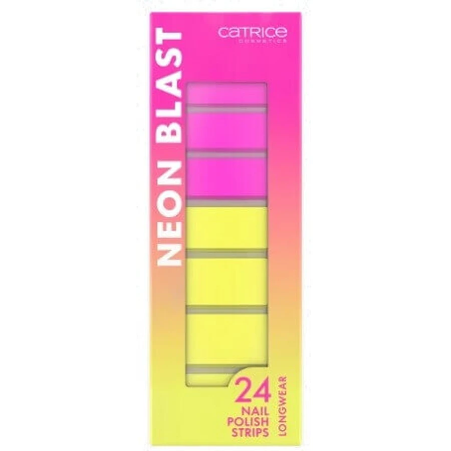 Catrice Neon Blast 010 Neon Explosion Лак для ногтей в стикерах, 24 штуки: цены и характеристики