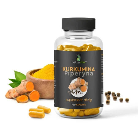 BetterMe Curcumin Piperine, 100 капсул: цены и характеристики