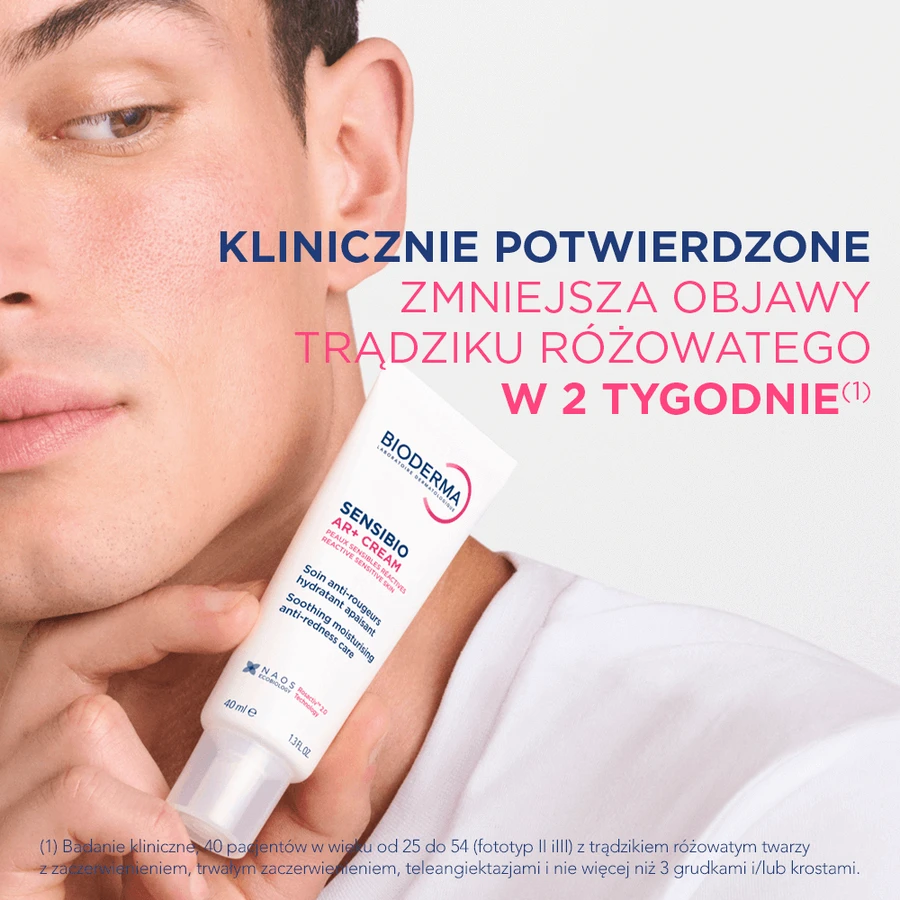 Bioderma Sensibio AR+ Cream Крем для чутливої ​​шкіри, що зменшує почервоніння, заспокоює та зволожує, 40 мл: ціни та характеристики