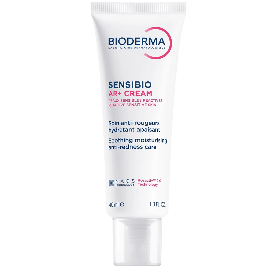 Bioderma Sensibio AR+ Cream Крем для чутливої ​​шкіри, що зменшує почервоніння, заспокоює та зволожує, 40 мл: ціни та характеристики