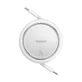 Baseus Free2Pull Retractable USB-C / Lightning Cable 20W 1m - білий