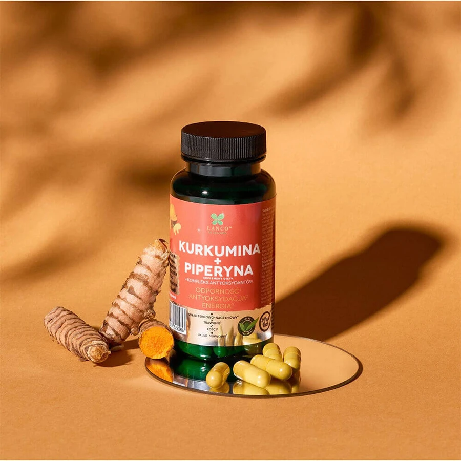 Lanco Nutritions Curcumin + Piperine, 60 капсул: цены и характеристики