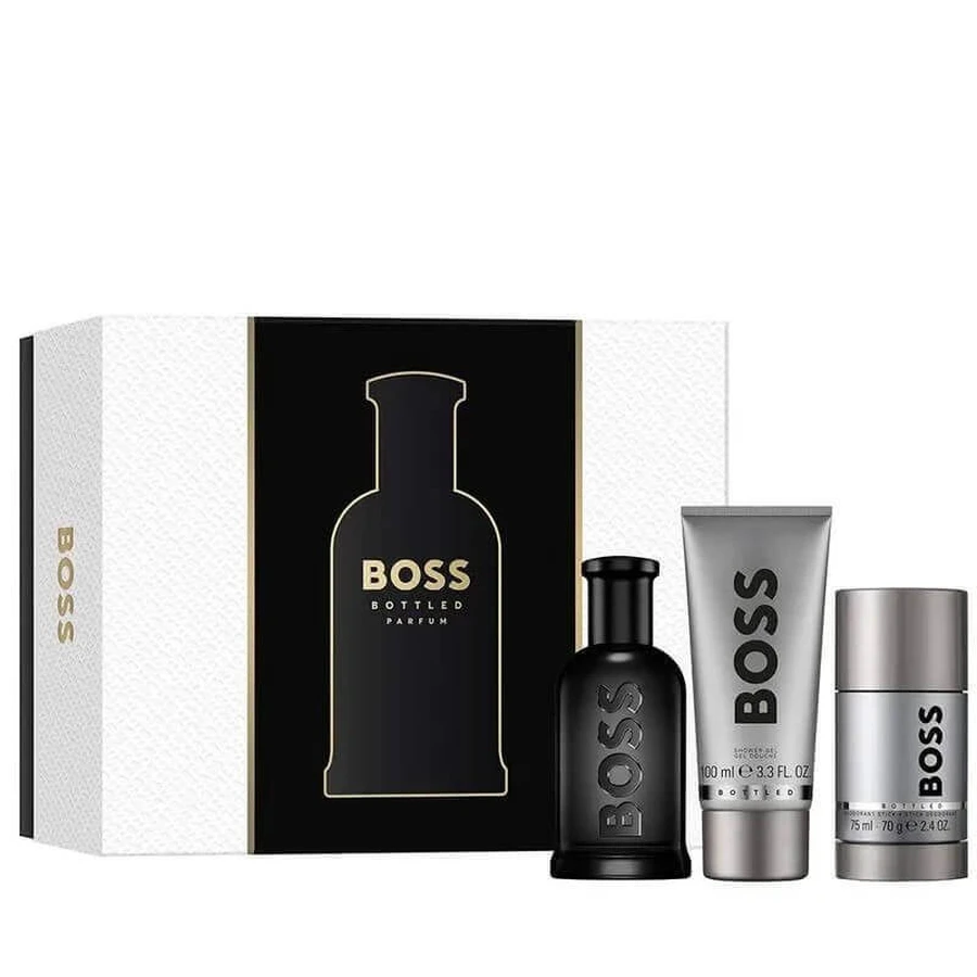 Набор духов Hugo Boss Boss Bottled Set 100 мл + дезодорант-карандаш 75 мл + гель для душа 100 мл: цены и характеристики