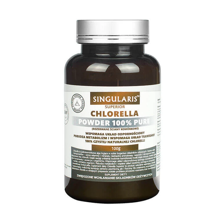 Singularis Superior Chlorella Powder 100% Pure 100g: цены и характеристики