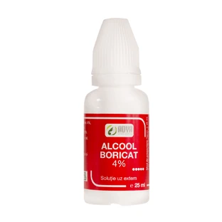 Спирт борний 4% Adya Green Pharma Alcool Boricat, 25 мл 