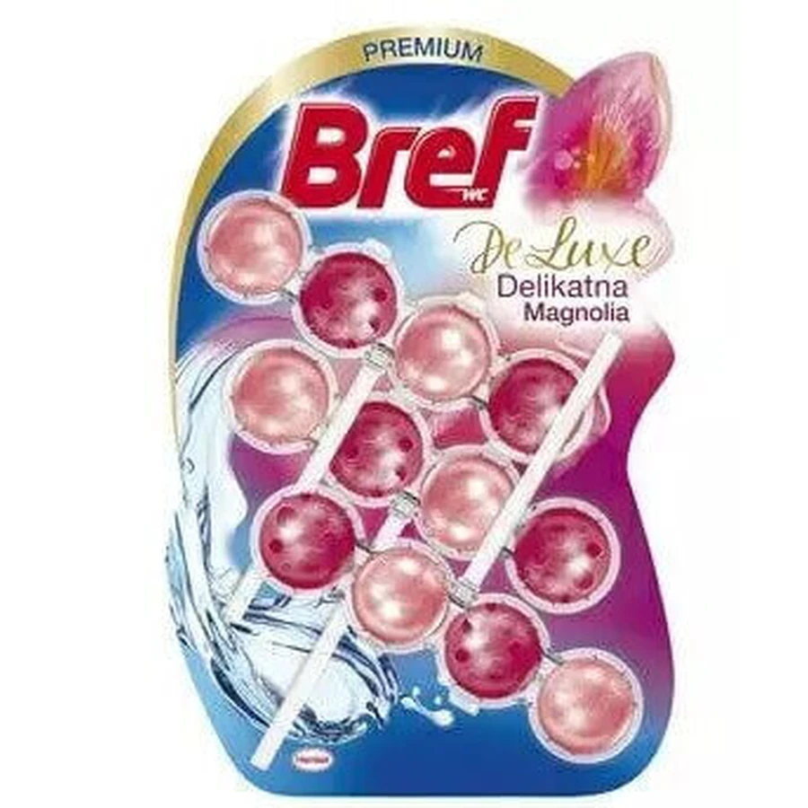 Bref, WC Power Aktiv, Toilet Hanger, Magnolia, 3x50g: цены и характеристики
