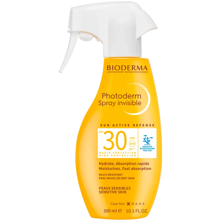 Фотодерм Невидимый быстро впитывающийся спрей Spf 30 Фотодерм, 300 мл, Bioderma: цены и характеристики
