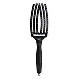 Olivia Garden Fingerbrush Combo Wax Brush Medium, черный