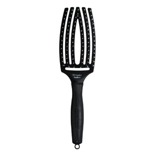 Olivia Garden Fingerbrush Combo Wax Brush Medium, черный