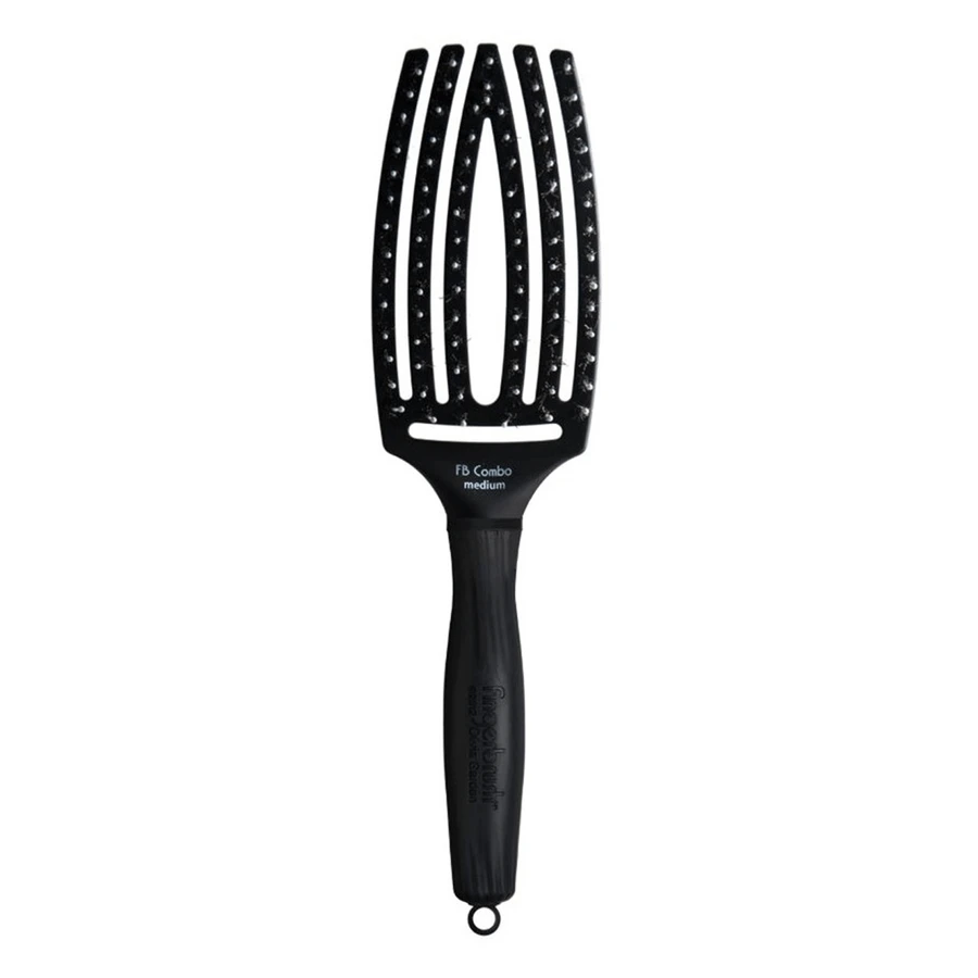 Olivia Garden Fingerbrush Combo Wax Brush Medium, черный: цены и характеристики