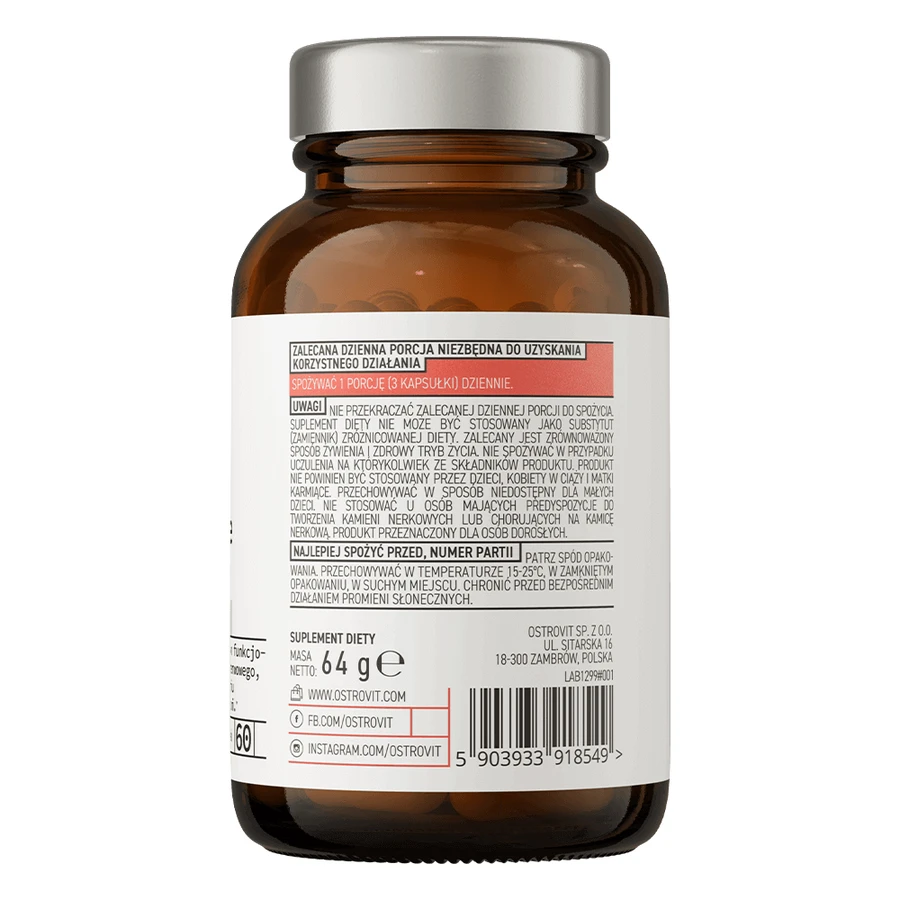 OstroVit Pharma Tensi Care, 60 капсул: цены и характеристики
