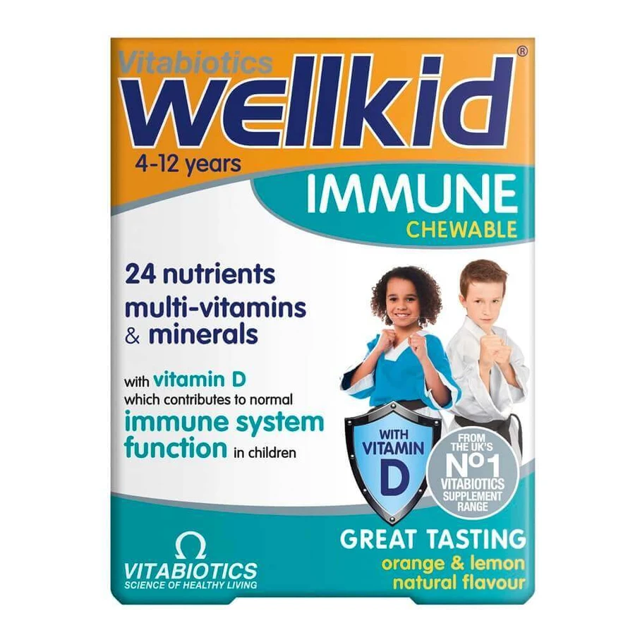 Vitabiotics Wellkid Immune, 30 жувальних таблеток: ціни та характеристики