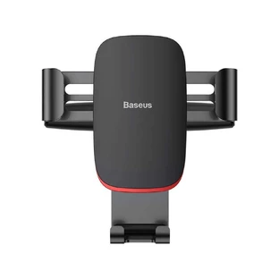 Автомобильное крепление Baseus Metal Age Gravity Car Mount, металлическое, для слота CD, черное (SUYL-J01)