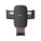 Автомобильное крепление Baseus Metal Age Gravity Car Mount, металлическое, для слота CD, черное (SUYL-J01)