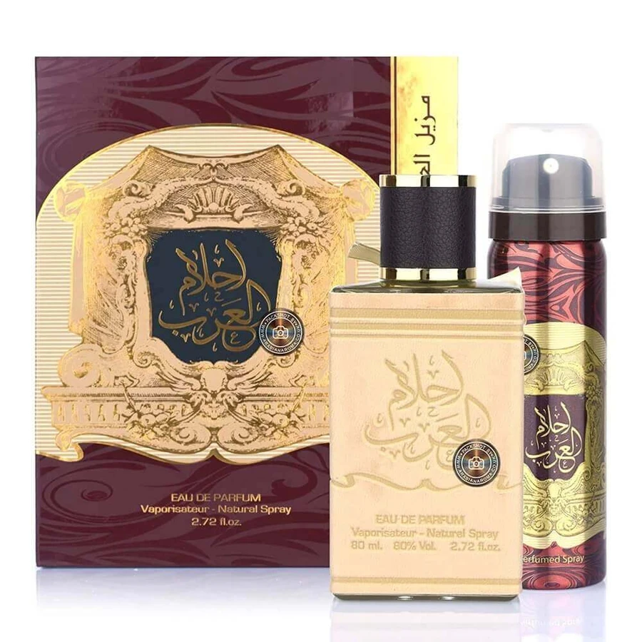 Ard al Zaafaran Ahlam Al Arab Set Eau de Parfum 80 мл + дезодорант, 50 мл: ціни та характеристики