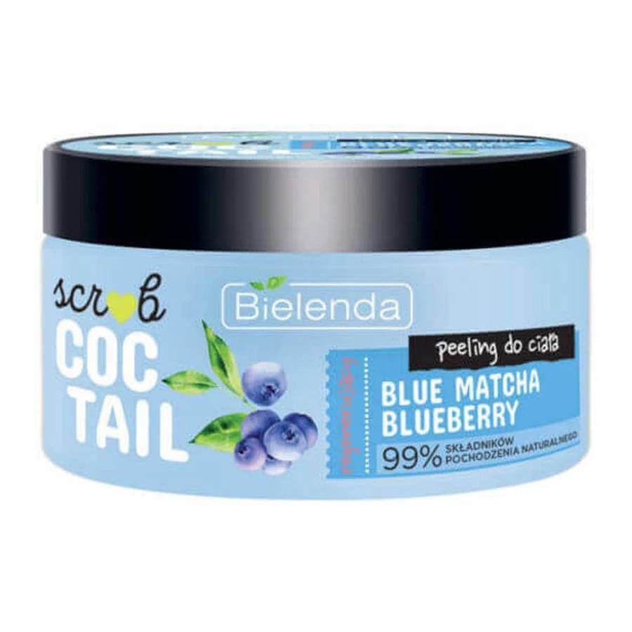 Bielenda Scrub Coctail Регенерирующий скраб для тела Голубой Матча + Черника, 350 г: цены и характеристики