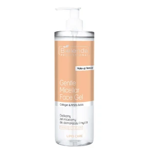 Bielenda Professional Lipid Care Мягкий мицеллярный гель для снятия макияжа и очищения кожи, 500 мл