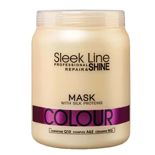 Маска для волос Sleek Line Colour, 1000 мл
