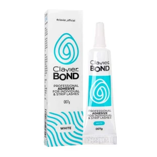 Clavier Bond Eyelash Glue White, 0,07г