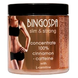 BingoSpa Slim amp; Strong 100% концентрат кофеина с корицей и L-карнитином, 250 г