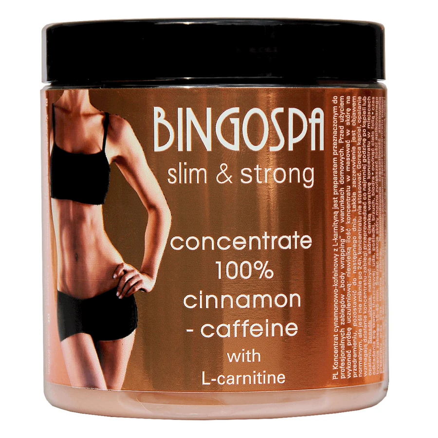 BingoSpa Slim amp; Strong 100% концентрат кофеина с корицей и L-карнитином, 250 г: цены и характеристики