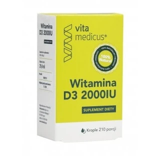 Вітамін D3 2000 МО, краплі, 29,4 мл