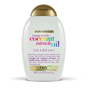 Шампунь Organix Damage Remedy + Coconut Miracle Oil для сухого та пошкодженого волосся, 385 мл