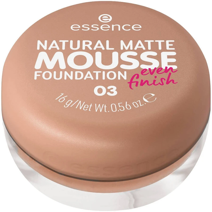 Fond de ten Essence Natural Matte Mousse 03, 16 г: цены и характеристики