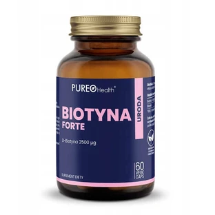 Pureo Health Biotin Forte, 60 капсул