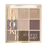 Палитра теней для век Eveline Cosmetics Look Up из 9 оттенков But Why Not, 10,8 г