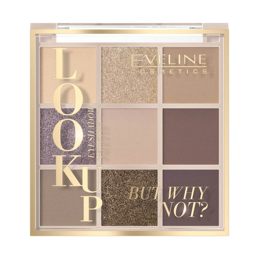 Палитра теней для век Eveline Cosmetics Look Up из 9 оттенков But Why Not, 10,8 г: цены и характеристики