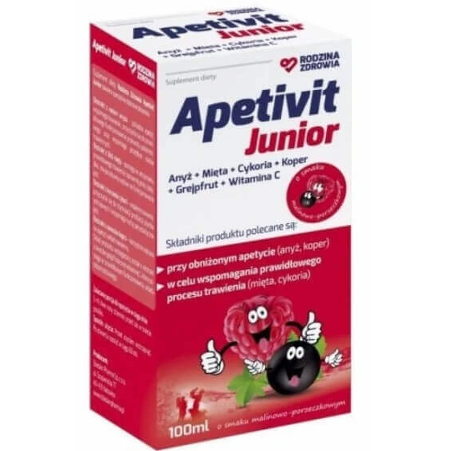 Family Health Apetivit Junior, 100 мл: цены и характеристики