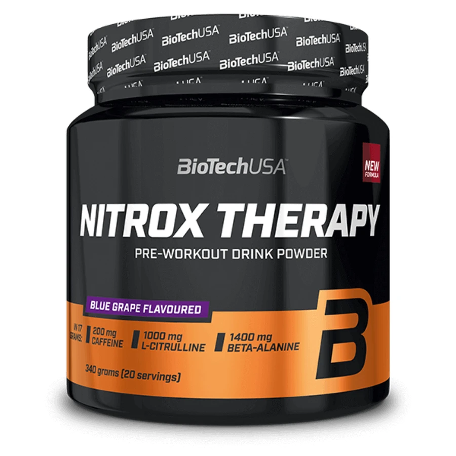 Nitrox Therapy Blue Grape, 340 г, BioTech USA: цены и характеристики