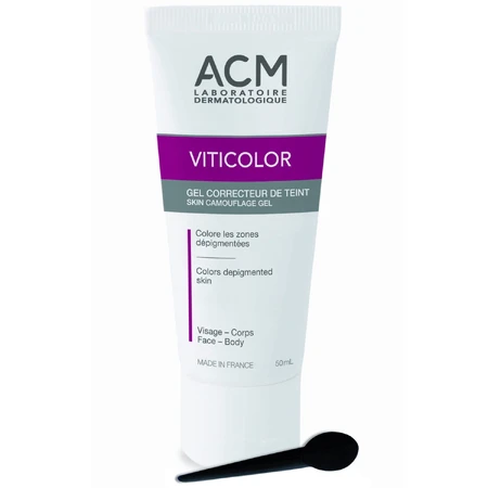 Гель-корректор для лица и тела ACM Viticolor при витилиго, 50 мл: цены и характеристики
