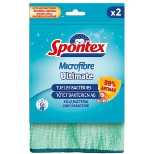 Салфетки из микрофибры Spontex, Ultimate, 30 см x 30 см, 1 шт.