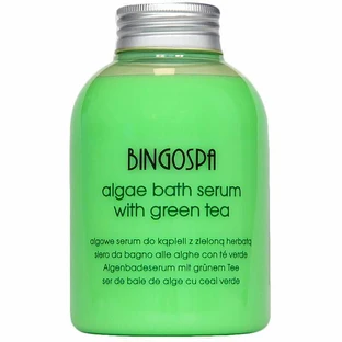 Сыворотка для ванны BingoSpa Algae Bath с зеленым чаем, 500 мл