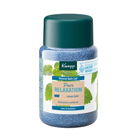 Kneipp Pure Relaxation Melissa, кристали для ванн з мінеральною сіллю, 500 г: ціни та характеристики