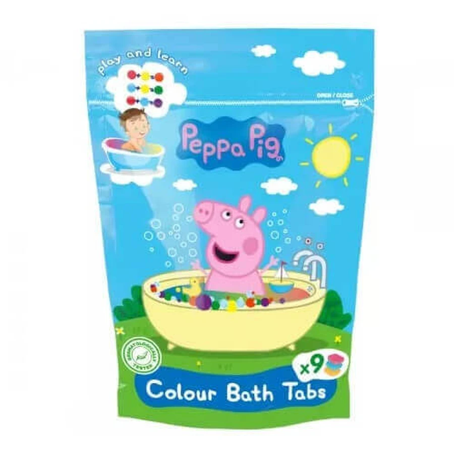 Барвники для ванн Peppa Pig, 144 г: ціни та характеристики