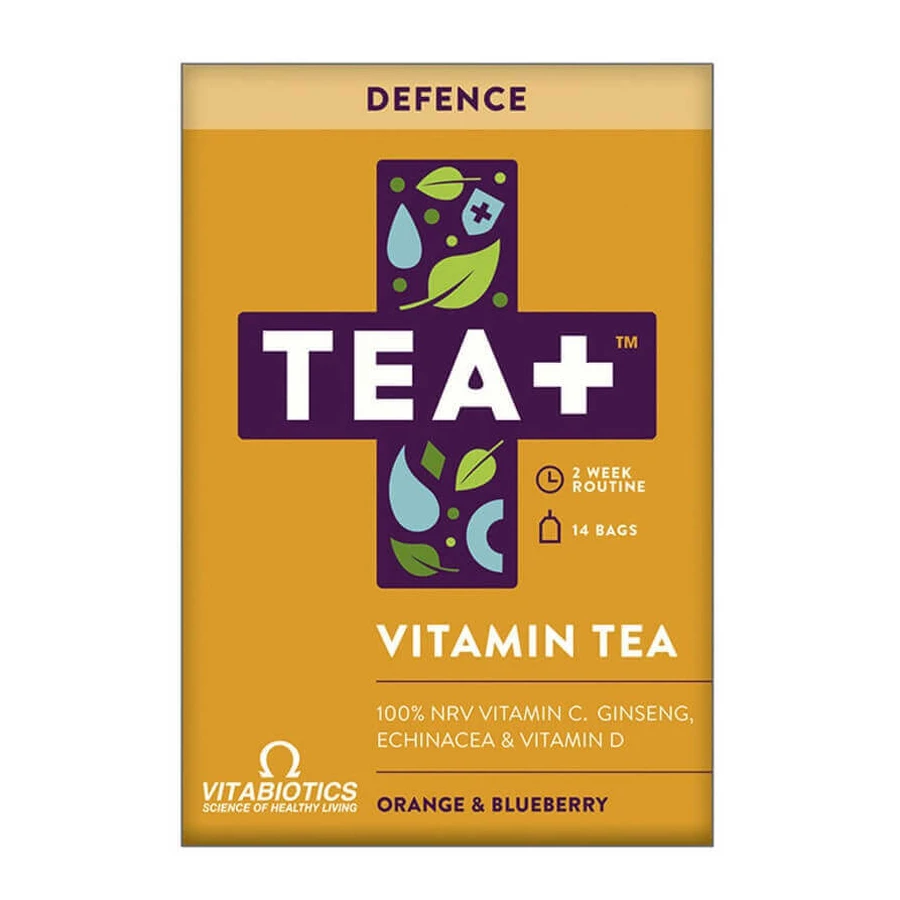 Vitabiotics Tea+ Defense, 14 пакет: ціни та характеристики