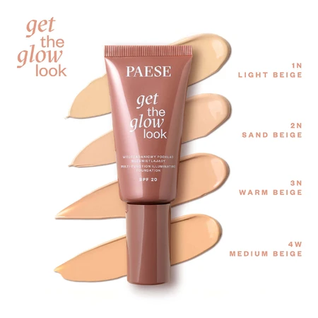 Paese Get The Glow Look, багатозадачний багатофункціональний освітлювач, 4W bej mediu, 30 мл: ціни та характеристики